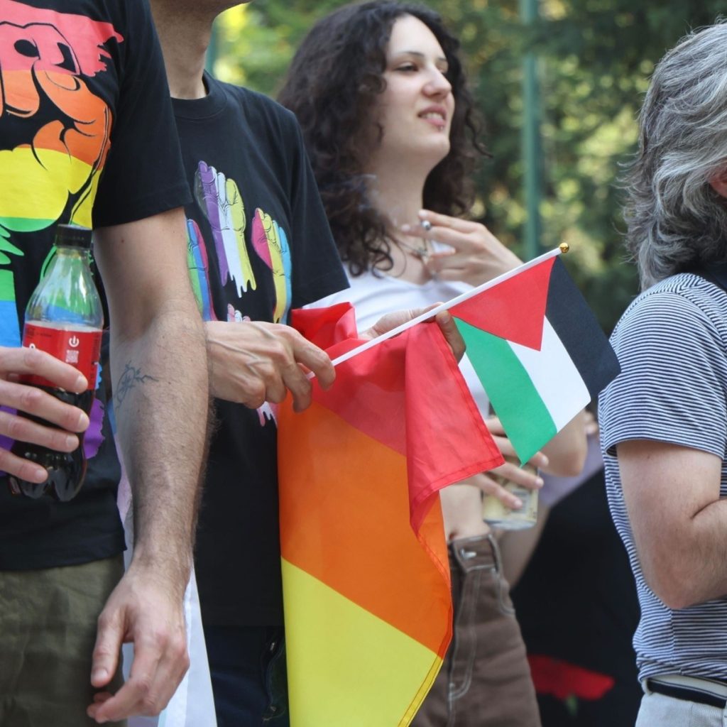 LGBT podrška Palestini na Paradi ponosa