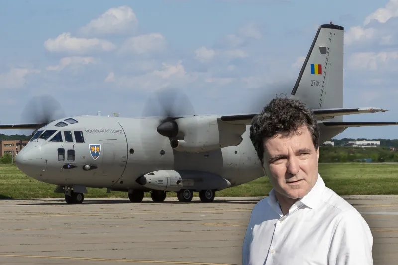 Novi rumunjski predsjednik Nicosur Dan je na svoje prvo putovanje u inozemstvo u funkciji rumunjskog predsjednika putovao transportnim zrakoplovom rumunjskog zrakoplovstva koji iznutra nije luksuzan