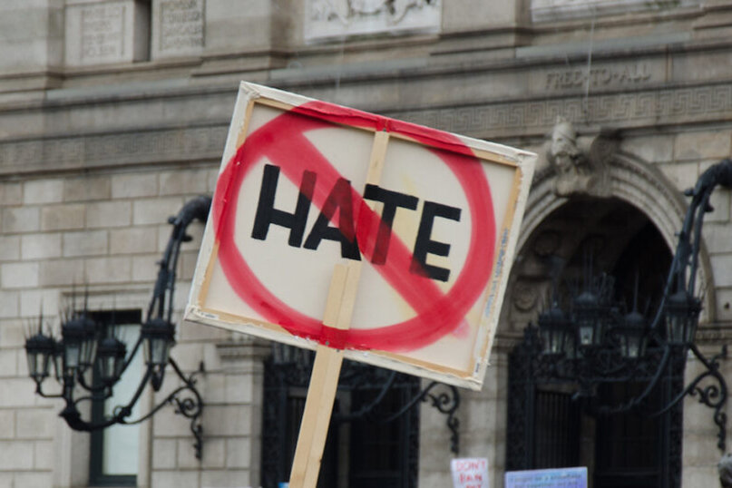 Hate-sign